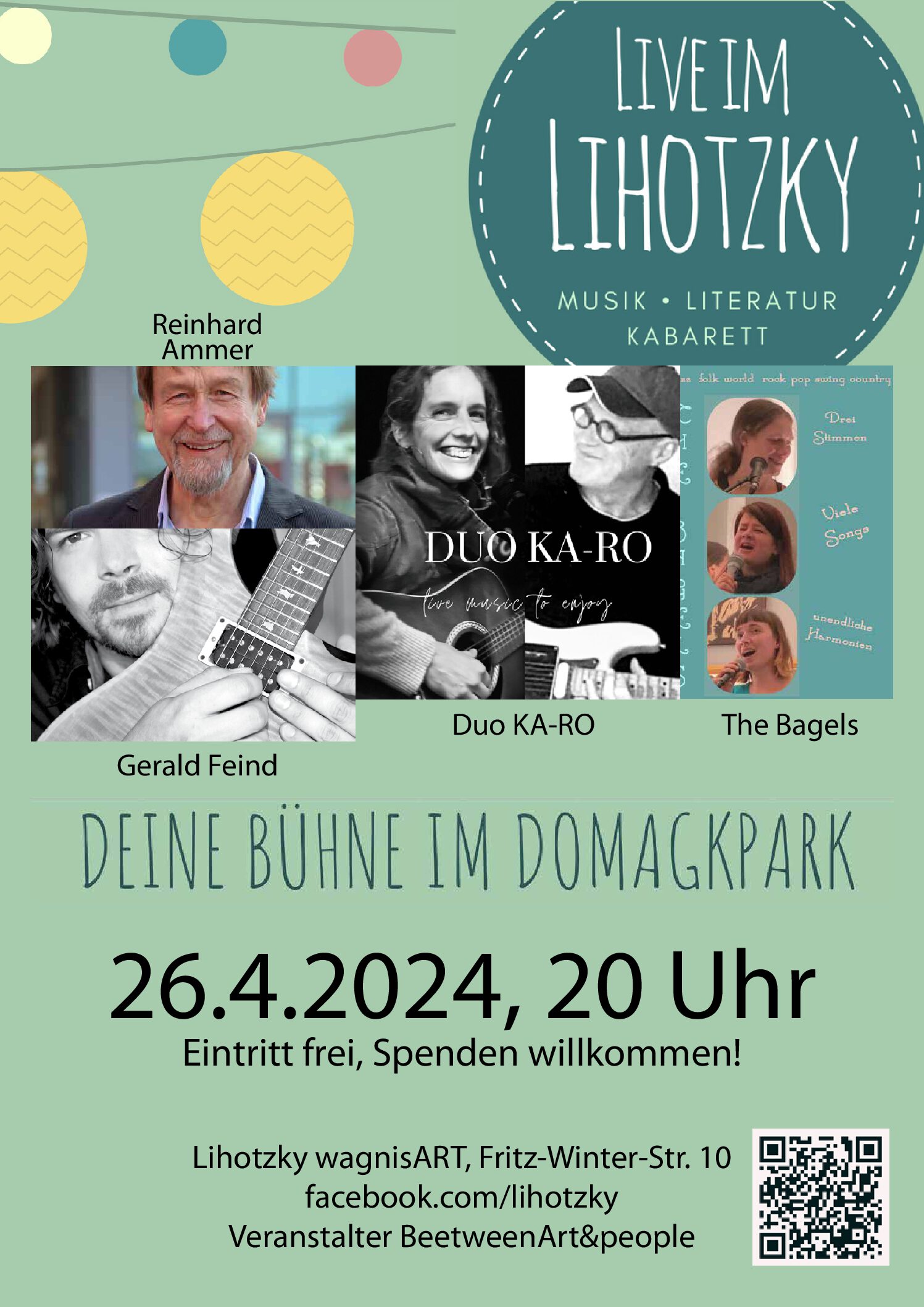 Live im Lihotzky 26.04.