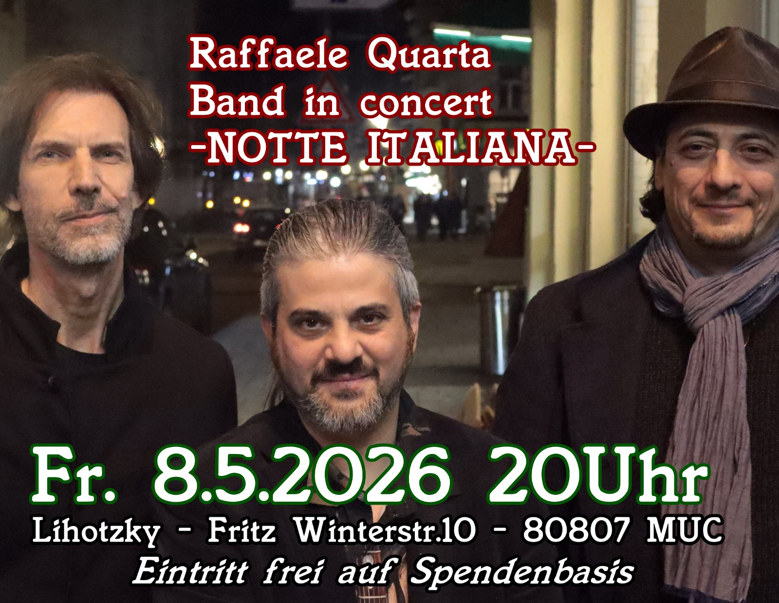 Raffaele Quarta - Band in Concert